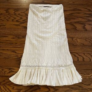 RARE NWT Ralph Lauren Rugby Mermaid Fitted Skirt Size Medium